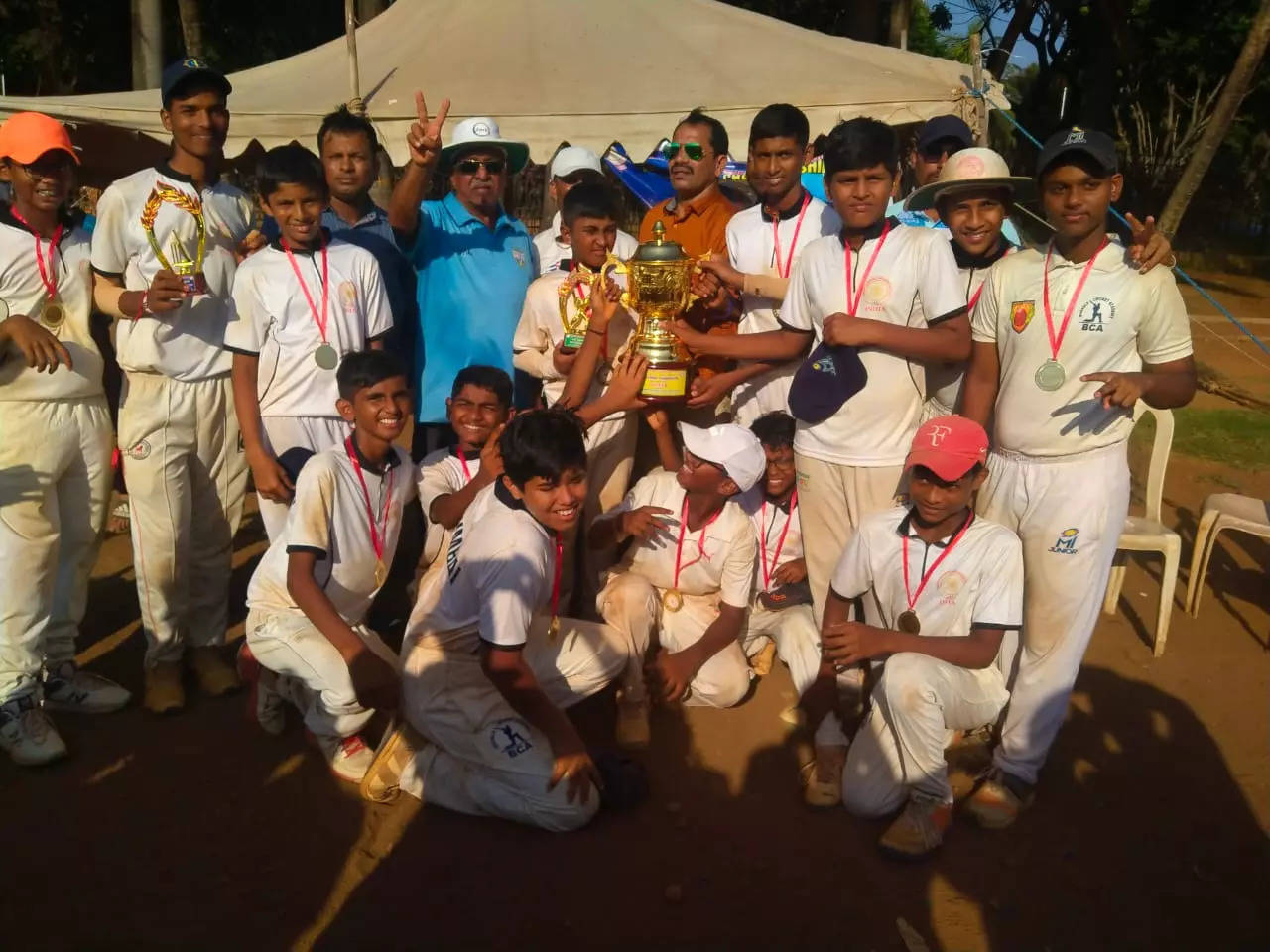 Mumbai School Cricket Association Win