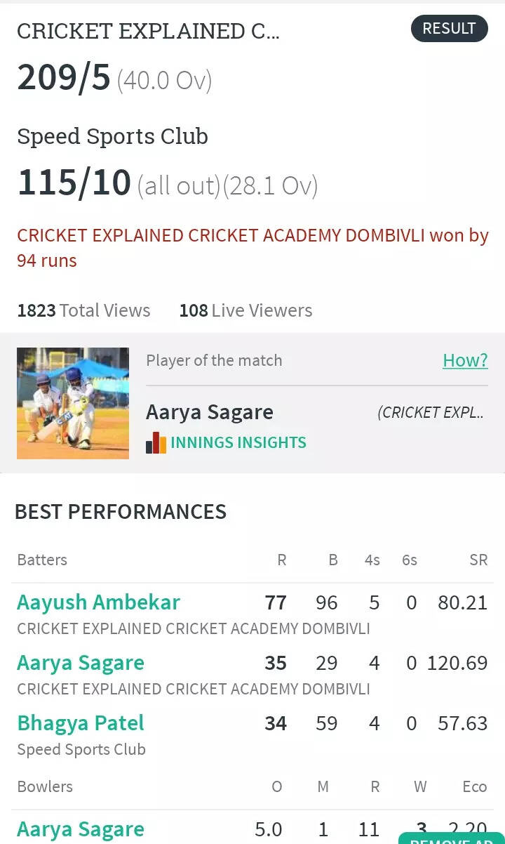 scorecard